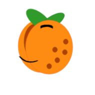 Стикер Абрикосик - 2