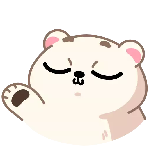 Стикер Albinbear - 1