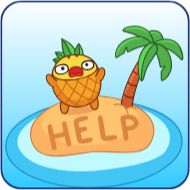 Sticker Ананасик - @TgSticker - 1