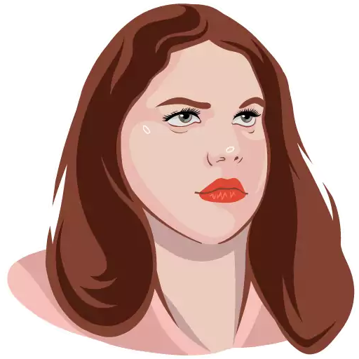 sketch human face illustration