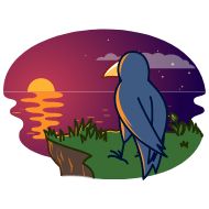 Стикер Crow - 1