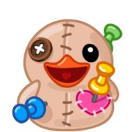 Sticker Duck Tails - 11
