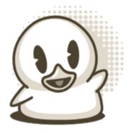 Sticker Duck Tails - 10
