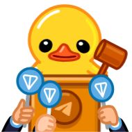 Sticker Duck Tails - 5