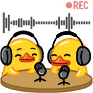 Sticker Duck Tails - 2