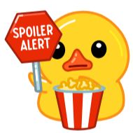 Sticker Duck Tails - 1