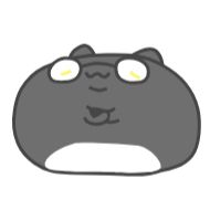 Стикер Black Capoo @RepaintedStickers - 11