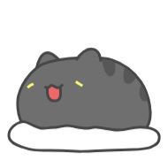 Стикер Black Capoo @RepaintedStickers - 10