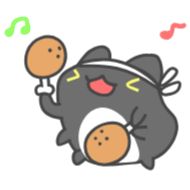 Стикер Black Capoo @RepaintedStickers - 6