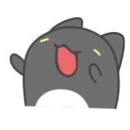 Стикер Black Capoo @RepaintedStickers - 5