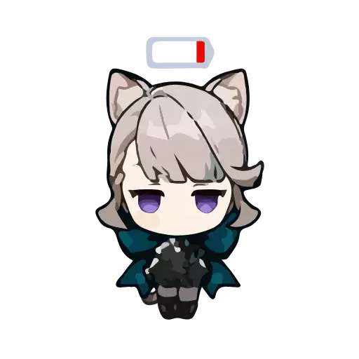 Стикер AnimatedDoomedHoyoStickers - 1