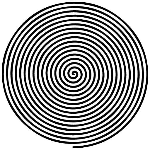 circle pattern black and white