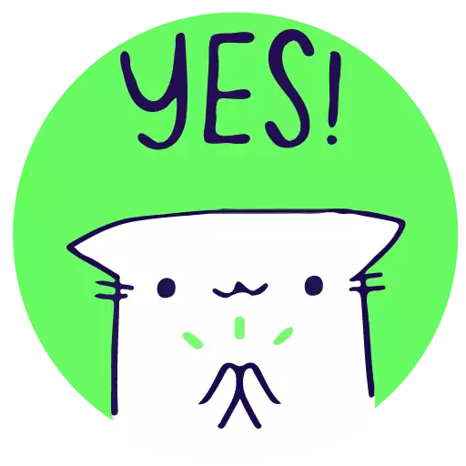 Sticker Animated_Cat - 1