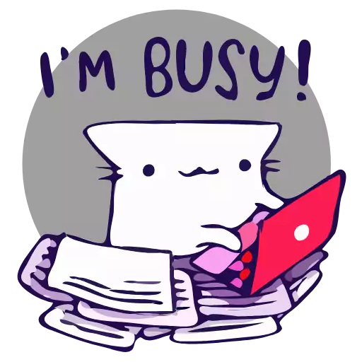 Стикер Animated_Cat - 1