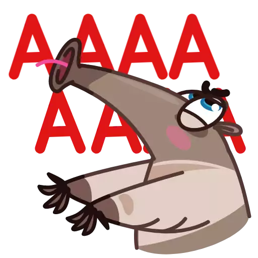 Sticker Ant_Eater - 1