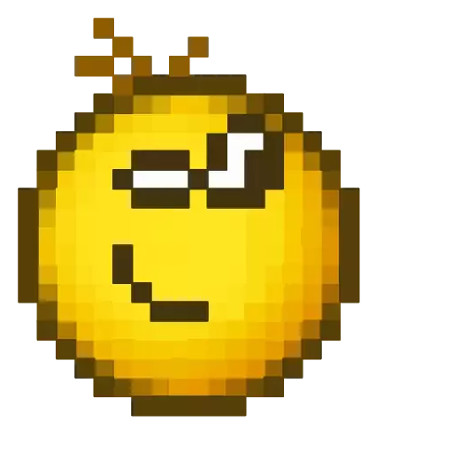 pixel yellow