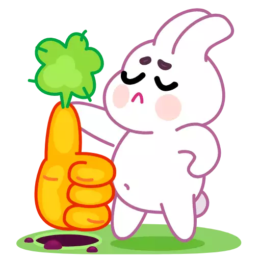 Sticker AsianBunny - 1