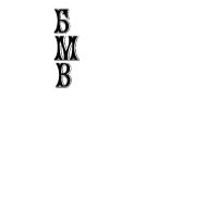 Белый символ эскиз