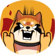 Стикер Бака Акио @Nyasticks - 2