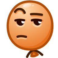 Стикер Balloon Emoji @TgSticker - 5