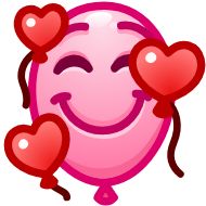 Стикер Balloon Emoji @TgSticker - 1