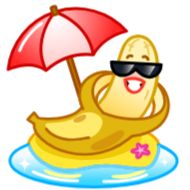 Sticker Banana - 10