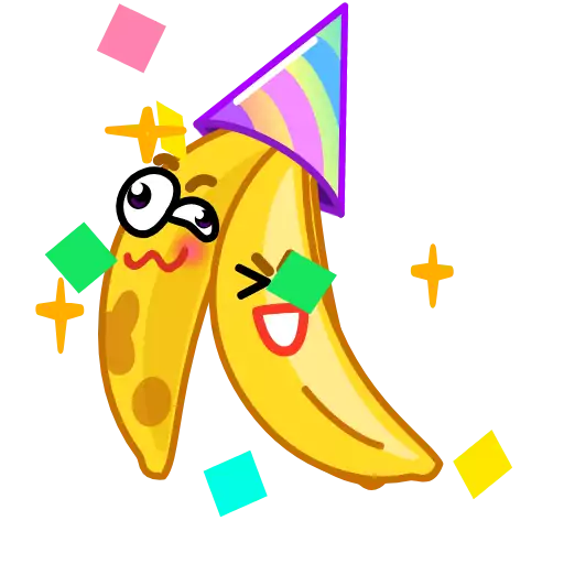 Sticker Banana - 1