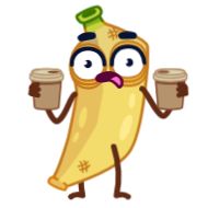 Стикер Banana :: @AuthorStickers - 6