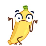 Стикер Banana :: @AuthorStickers - 5