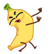 Стикер Banana :: @AuthorStickers - 0