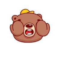 Стикер BarryBear @stickersb2b - 2