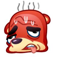 Стикер Bear Emoji (@TgSticker) - 7