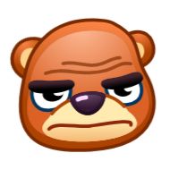 Стикер Bear Emoji (@TgSticker) - 4