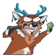 Стикер Beast Fantasia Fursuiters Animated - 11