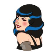 Стикер Bettie_Page - 11