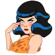 Стикер Bettie_Page - 10