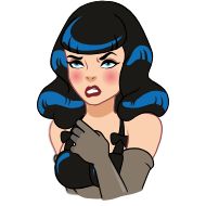 Стикер Bettie_Page - 7