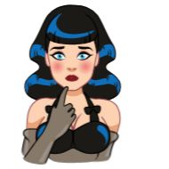 Стикер Bettie_Page - 6