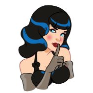 Стикер Bettie_Page - 4