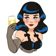 Стикер Bettie_Page - 3