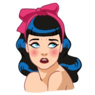 Стикер Bettie_Page - 0