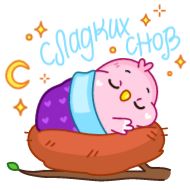 Стикер Cute bird @kurumichiii - 10