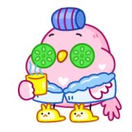 Стикер Cute bird @kurumichiii - 3