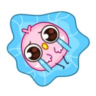 Стикер Cute bird @kurumichiii - 2