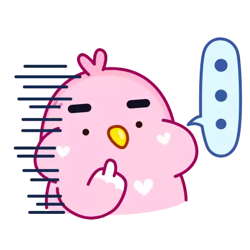 Sticker BirdOKcute - 1