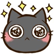 Стикер @kotletovvemoji | Black Cat - 11