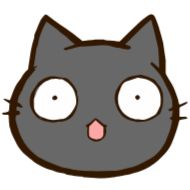 Стикер @kotletovvemoji | Black Cat - 7