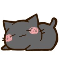 Стикер @kotletovvemoji | Black Cat - 1