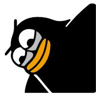 Sticker Black Duck - 2