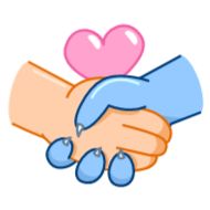 Sticker Blue Cat - 7